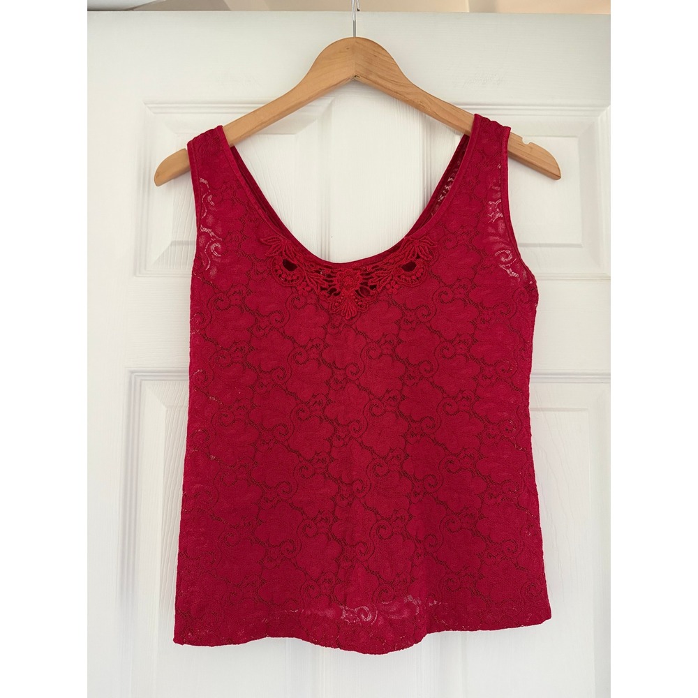 Red Lace Lucie Ann II Made in USA Whimsygoth Grunge Festival